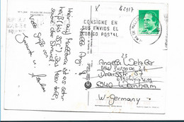 EP377 / SPANIEN - Juan Carlos - Auf Karte Palma De Mallorca - Lettres & Documents