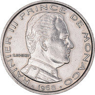 Monnaie, Monaco, Rainier III, Franc, 1968, TTB+, Nickel, Gadoury:MC 150, KM:140 - 1960-2001 Nouveaux Francs