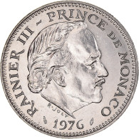 Monnaie, Monaco, Rainier III, 5 Francs, 1976, SUP+, Cupro-nickel, Gadoury:MC - 1960-2001 Nouveaux Francs