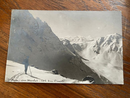 St Bon * Carte Photo * Ski Skieur Sports D'hiver * Au Merlet , Col Du Fruit * Montagne - Other & Unclassified