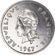 Monnaie, Nouvelle-Calédonie, 10 Francs, 1967, Paris, SPL, Nickel, KM:5 - Nouvelle-Calédonie