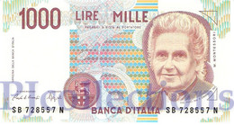 ITALIA - ITALY 1000 LIRE 1990 PICK 114a UNC PREFIX "B" - 1000 Lire