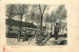 Militaria * Armement * Les Mitrailleuses * Le Camp De Ruchard * Militaires - Matériel