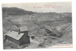 CPA 12 CRANSAC-La Découverte De La Pélonie-Aveyron- Mine Ouvert?-dos Vierge Et Divisé - Andere & Zonder Classificatie