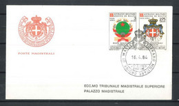 1984 - FDC (61) - Malte (Ordre De)