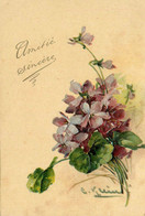 Catharina KLEIN Klein * CPA Illustrateur Gaufrée Embossed * éditeur PFB Série 1882 * Fleurs Flowers - Klein, Catharina