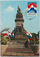 63597  -  NETHERLANDS - POSTAL HISTORY: MAXIMUM CARD 1972 -  FLAGS - Autres & Non Classés