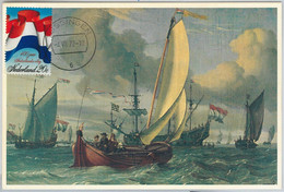 63594  -  NETHERLANDS - POSTAL HISTORY: MAXIMUM CARD 1972 -  FLAGS - Ohne Zuordnung