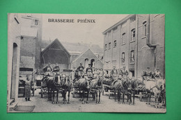 Bruxelles: Brasserie Phénix. Très Rare Et Très Animée - Cafés, Hôtels, Restaurants