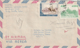 Peru Old Cover Mailed - Perù