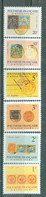 POLYNESIE FRANCAISE - TIMBRES DE SERVICE N°16** à 25** MNH LUXE SCAN DU VERSO. Timbres Et Cachets Sur Timbres. - Servizio