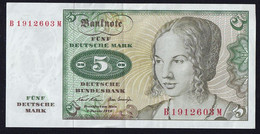 BRD: 5 Deutsche Mark 2.1.1970 - Serie B/M (BRD-13) - 5 Deutsche Mark