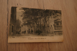 CPA 30 Gard Tresques Rue De La Mairie - Sonstige & Ohne Zuordnung