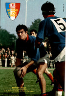 Petit Poster D'Olivier Saïsset, Découpé Dans Télé Poche - Rugby
