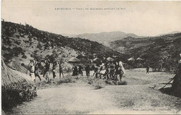 22-9-2974-  Abyssinie Tribu De Bambaras Battant Le Blé - Etiopia