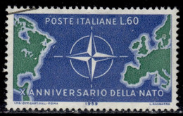 I+ Italien 1959 Mi 1033 NATO - 1946-60: Usati