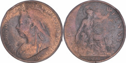 Grande-Bretagne - 1897 - One Penny - Reine Victoria - KM#790 - 08-022 - D. 1 Penny