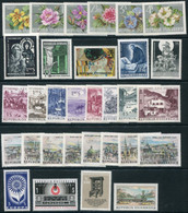 AUSTRIA 1964 Complete Commemorative Issues MNH / **.  Michel 1145-52, 1154-76 - Nuevos