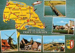 012262  Grüsse Von Der Insel Fehmarn  Mehrbildkarte - Fehmarn