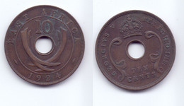 East Africa 10 Cents 1924 - Britse Kolonie