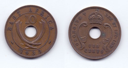 East Africa 10 Cents 1933 - Britische Kolonie