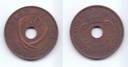 East Africa 10 Cents 1936 - British Colony