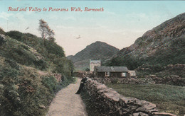 BARMOUTH - ROAD AND VALLEY TO PANORAMA WALK. - Merionethshire