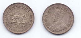 East Africa 50 Cents 1923 - British Colony