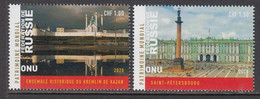 2020  United Nations Geneva Russian Federation  Complete Set Of 2 MNH  @ BELOW FACE VALUE - Nuevos