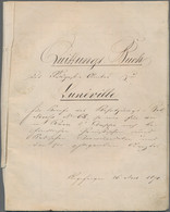 Elsass-Lothringen - Besonderheiten: 1870/1871, 16.11.70-5.1.71, "Quittungsbuch D - Autres & Non Classés