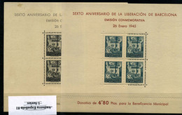España Barcelona Nº NE 27/8 **  Año 1945 - Barcelona