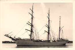 EAGLE USA * Carte Photo * Bateau Navire Voilier 3 Mâts Américain - Sailing Vessels