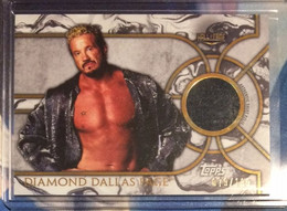 2018 LEGENDS OF WWE DIAMOND DALLAS PAGE Relic Trading Card 079/199 Wrestling - Tarjetas