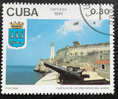 Cuba - C11/41 - (°)used - 1991 - Michel 3502 - Toerisme - Gebruikt