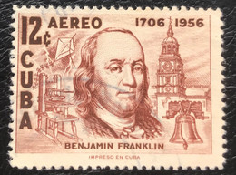 Cuba - C11/41 - (°)used - 1956 - Michel 512 - Benjamin Franklin - Used Stamps