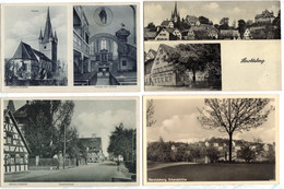 HEROLDSBERG - 9 Cartes Différentes De La Ville - Erlangen