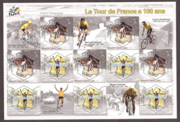 France - 2003 - Bloc-Feuillet N° 59 - Neuf ** - Centenaire Du Tour De France - Cyclisme - Nuovi
