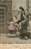 Santa Claus , Père Noël * CPA 1914 * Joyeux NOEL * Enfant Jeux Jouets Poupée - Kerstman