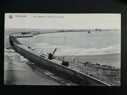 ZEEBRUGGE «   N° 5 VUE GÉNÉRALE DU MÔLE ET DE LA RADE 1909 «  PANORAMA NELS . - Zeebrugge