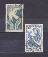 TIMBRE FRANCE N° 761/762 OBLITERE - Gebruikt