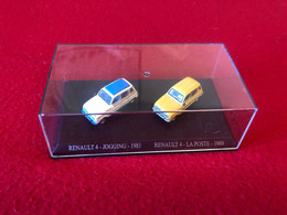 Coffret Renault 4 Jogging (1981) Renault 4 La Poste (1989) Échelle HO Universal Hobbies - Echelle 1:87