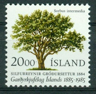 Bm Iceland 1985 MiNr 634 MNH | Centenary Of Iceland Horticultural Society. Swedish Whitebeam - Ongebruikt