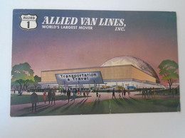 D190764  New York  WORLD's FAIR  1964-65  - Allied Van Lines Inc. - World's Largest Mover - Kirmes