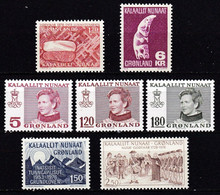 GL131 - GREENLAND – 1978 – FULL YEAR SET – Y&T # 93/99 MNH 6,35 € - Annate Complete