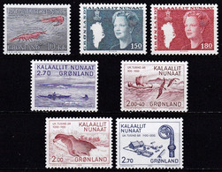 GL135 - GREENLAND – 1982 – FULL YEAR SET – Y&T # 121/7 MNH 12,50 € - Años Completos