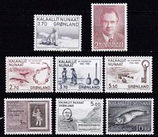 GL137 - GREENLAND – 1984 – FULL YEAR SET – Y&T # 135/42 MNH 27 € - Annate Complete