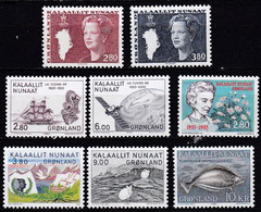 GL138 - GREENLAND – 1985 – FULL YEAR SET – Y&T # 143/50 MNH 24,75 € - Annate Complete