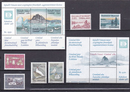 GL140 - GREENLAND – 1987 – FULL YEAR SET – Y&T # 157/66 MNH 32,75 € - Années Complètes