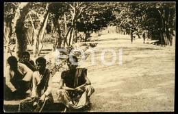 OLD  POSTCARD MANATUTO ETHNIC COSTUMES TIMOR LESTE ASIA POSTAL CARTE POSTALE - East Timor