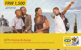 PREPAID PHONE CARD RWANDA  (CV4643 - Rwanda